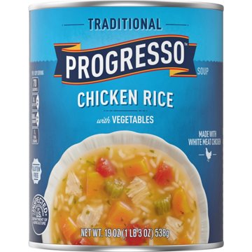 Progresso Traditional Chicken Rice with Vegetables Soup