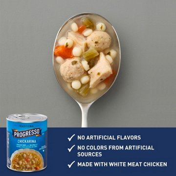 Progresso Chickarina Chicken Soup with Meatballs