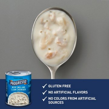 Progresso Traditional New England Clam Chowder Soup