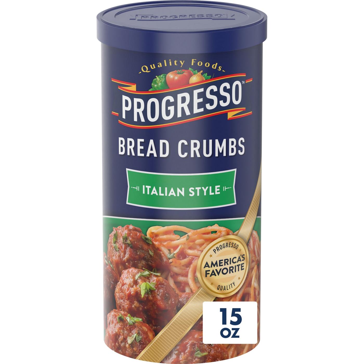 Progresso Italian Style Bread Crumbs; image 1 of 5