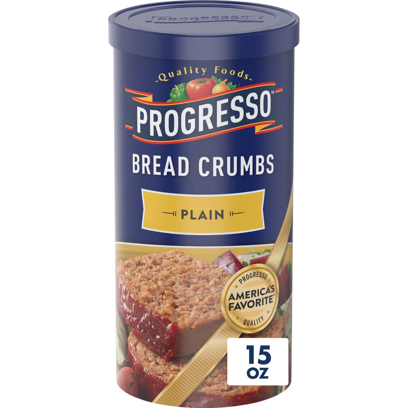Progresso Plain Bread Crumbs; image 1 of 4