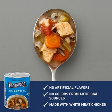 Progresso Traditional Chicken & Wild Rice Soup