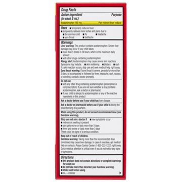 H-E-B Pain Relief Acetaminophen Children's Cherry Flavor, 4 oz