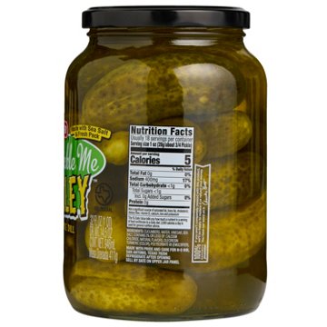 H-E-B Pickle Me Dilley  Whole Dill Pickles, 32 oz