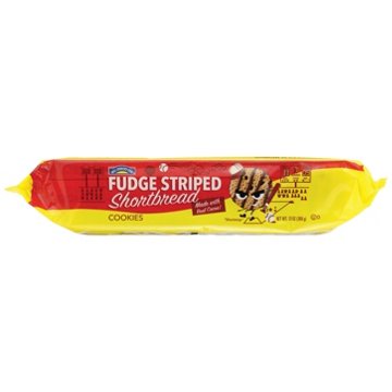 Hill Country Fare Fudge Striped Shortbread Cookies, 13 oz