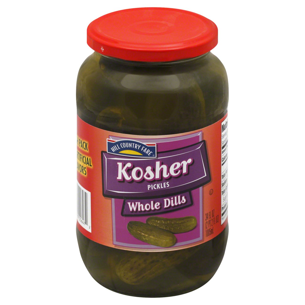 Hill Country Fare HCF Fresh Pack Kosher Dills Shop Pickles & cucumber