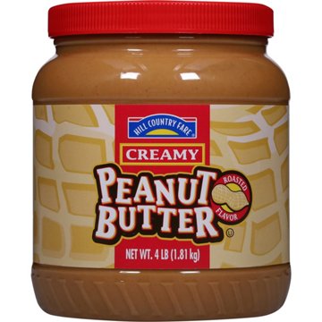 Hill Country Fare Creamy Peanut Butter - Texas-Size Pack, 4 lbs