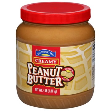 Hill Country Fare Creamy Peanut Butter - Texas-Size Pack, 4 lbs