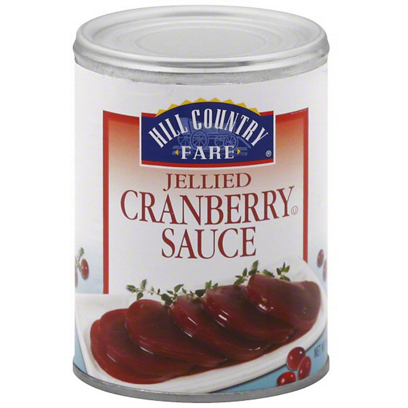 Hill Country Fare Jellied Cranberry Sauce - Shop Canned ...