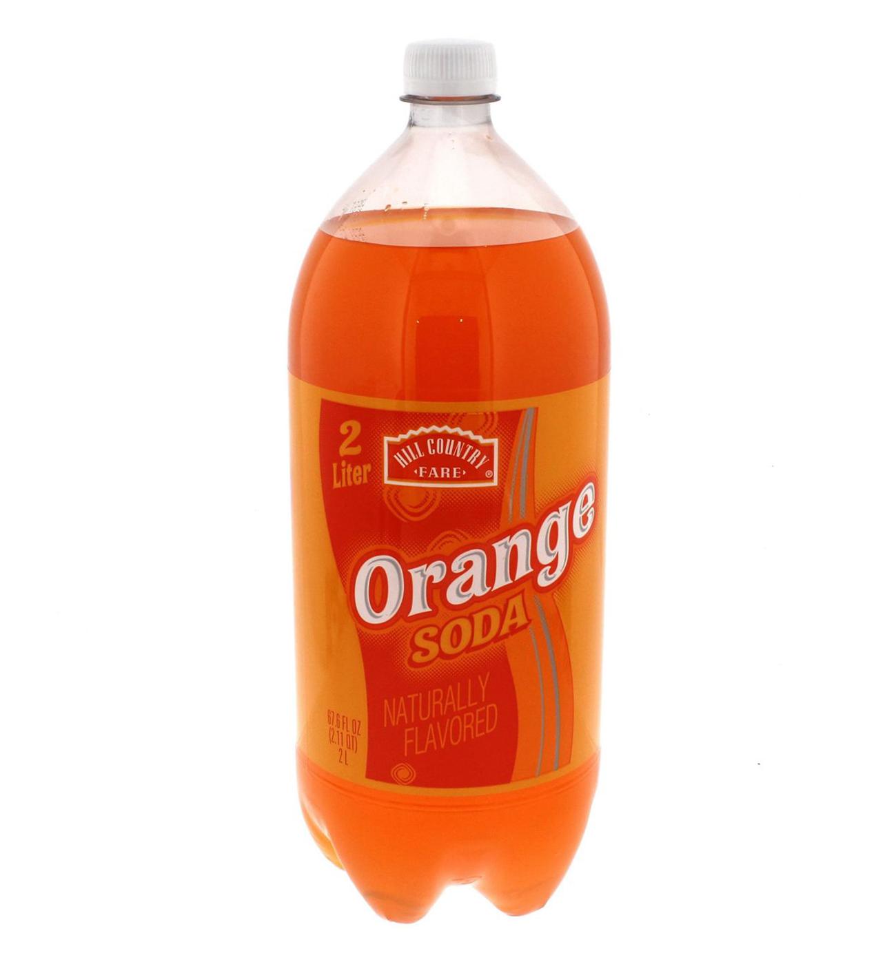 Hill Country Fare Orange Soda; image 1 of 2