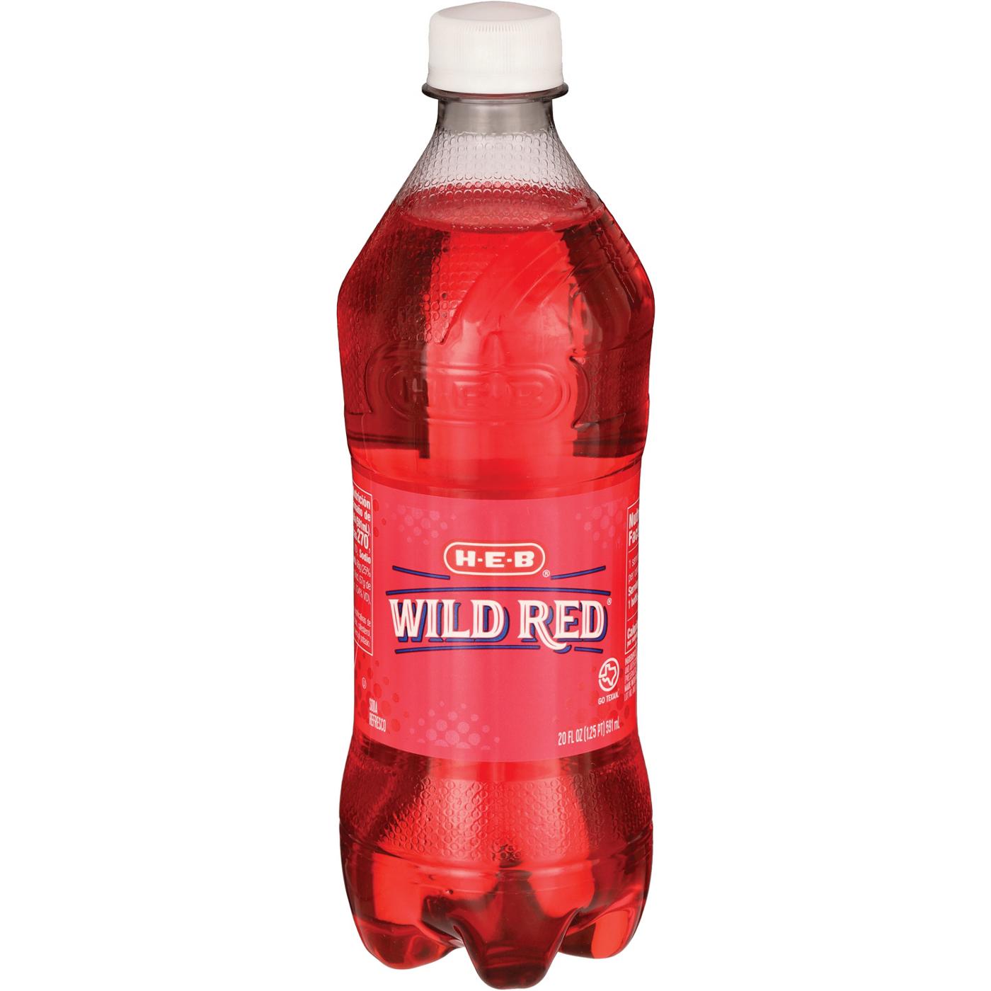 H-E-B Wild Red Soda; image 2 of 2