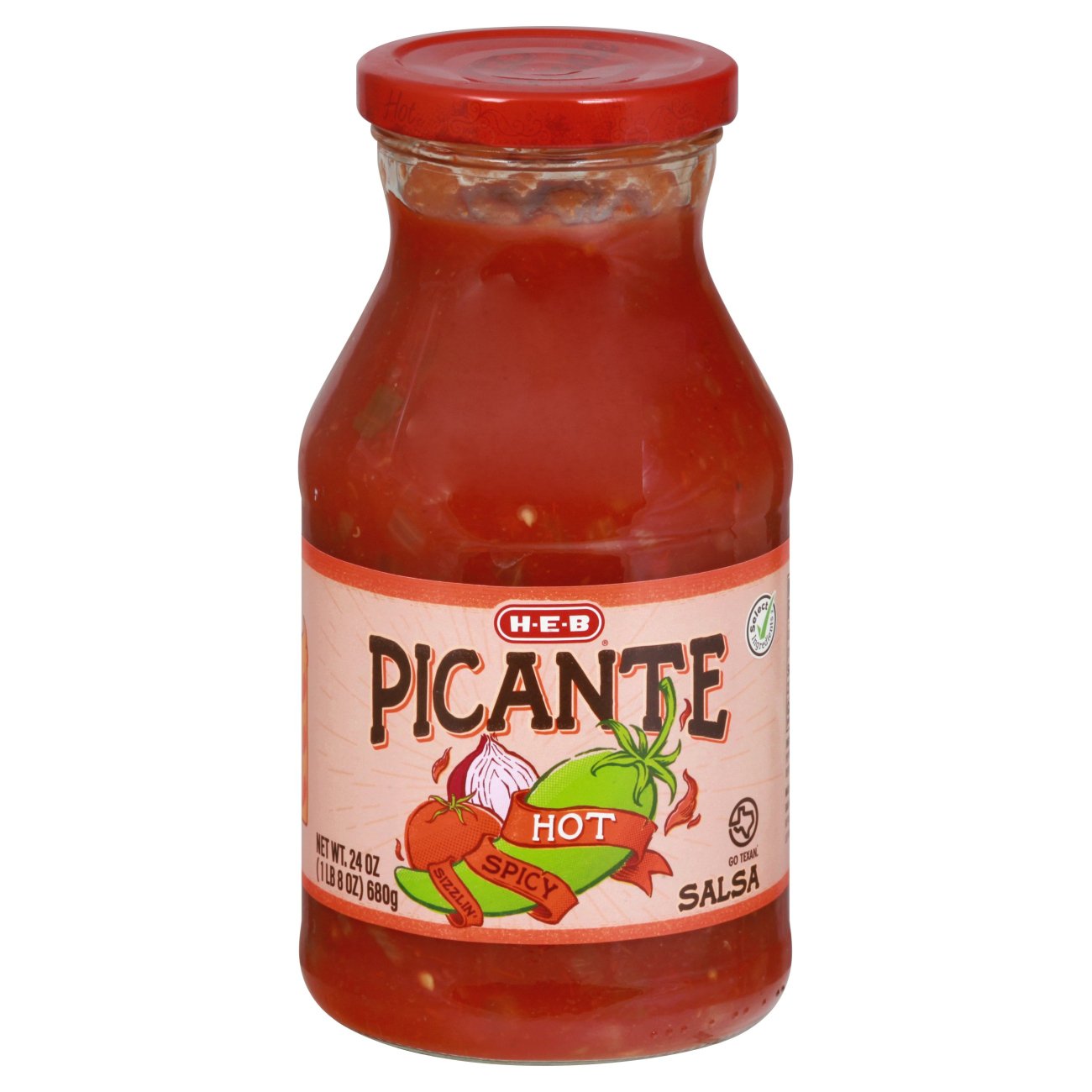 H-E-B Select Ingredients Hot Picante Salsa - Shop Salsa & Dip At H-E-B