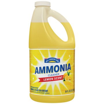 Hill Country Fare Ammonia All-Purpose Cleaner - Lemon Scent, 64 oz