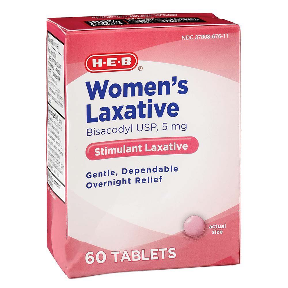 Heb Womens Laxative Tablets Shop Digestion And Nausea At H E B 