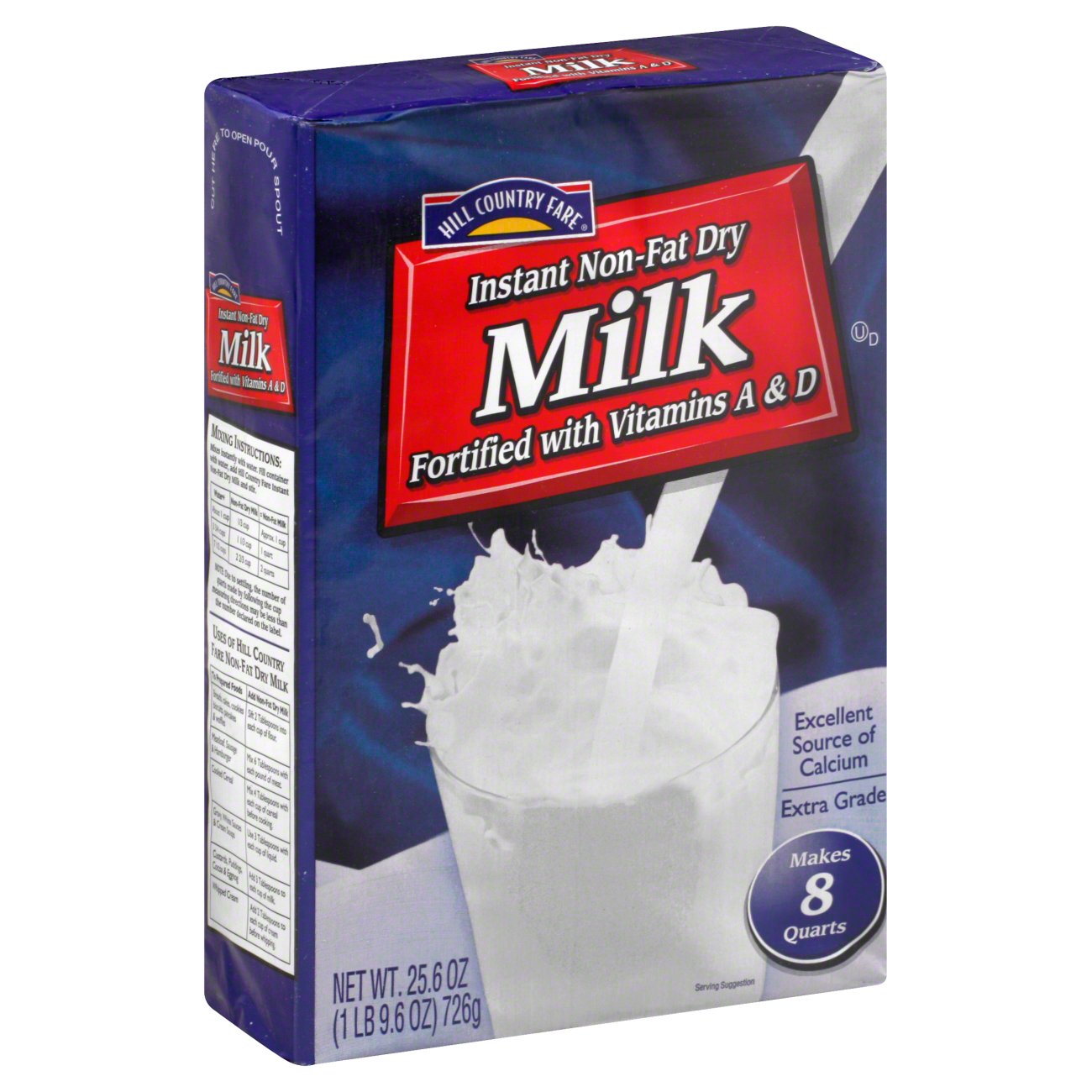 H-E-B Instant Nonfat Dry Milk - Shop Milk at H-E-B