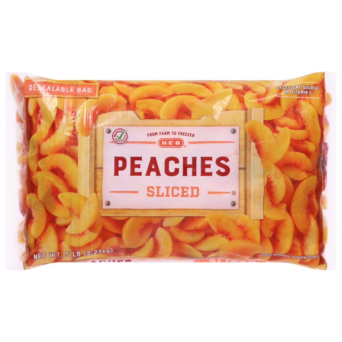 H-E-B No Sugar Added Sliced Peaches - Shop Peaches At H-E-B