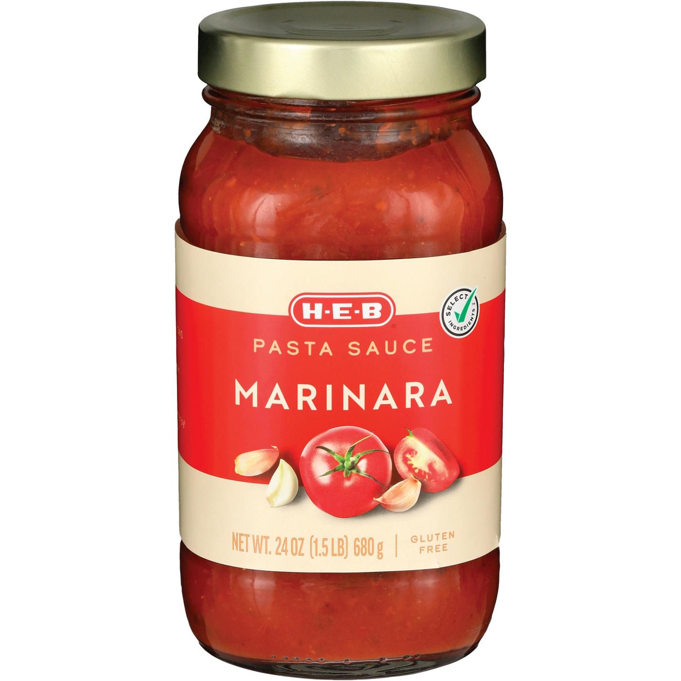 H-E-B Marinara Pasta Sauce; image 2 of 2