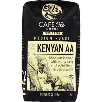 CAFE Olé by H-E-B Whole Bean Medium Roast Kenyan AA Coffee