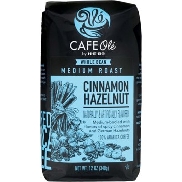 CAFE Olé by H-E-B Whole Bean Medium Roast Cinnamon Hazelnut Coffee