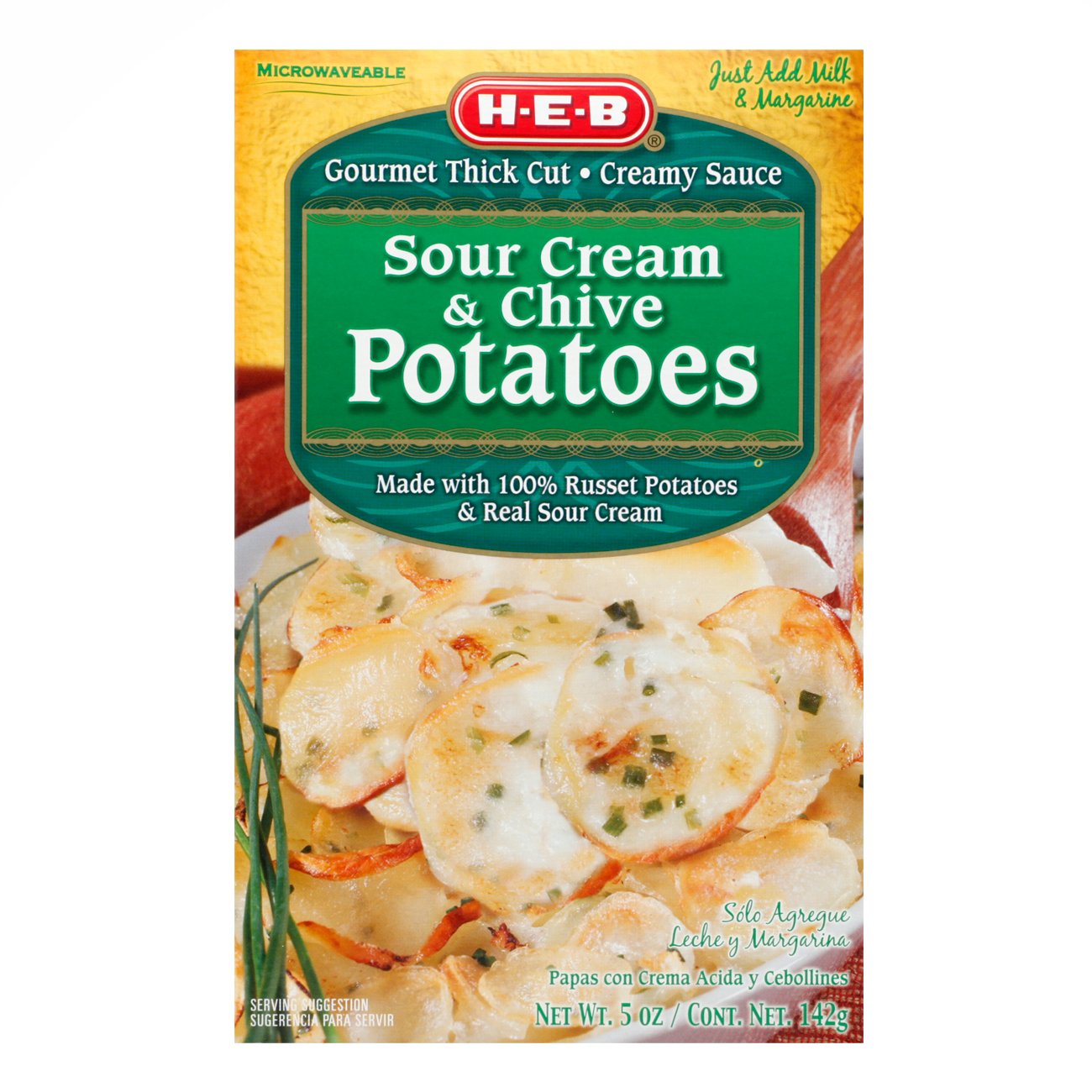 H-E-B Sour Cream & Chive Potatoes - Shop Pantry Meals At H-E-B