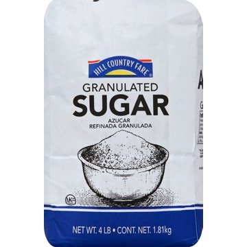 Hill Country Fare Granulated Sugar, 4 lbs