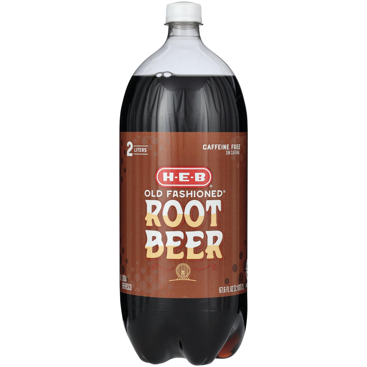 H-E-B Old Fashioned Root Beer Soda; image 2 of 2