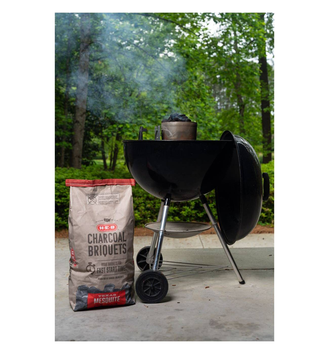 H-E-B Texas Mesquite Charcoal Briquets; image 5 of 5