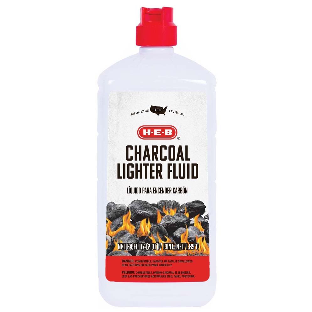 HEB Odorless Charcoal Lighter Fluid Shop Lighters & Firestarters at