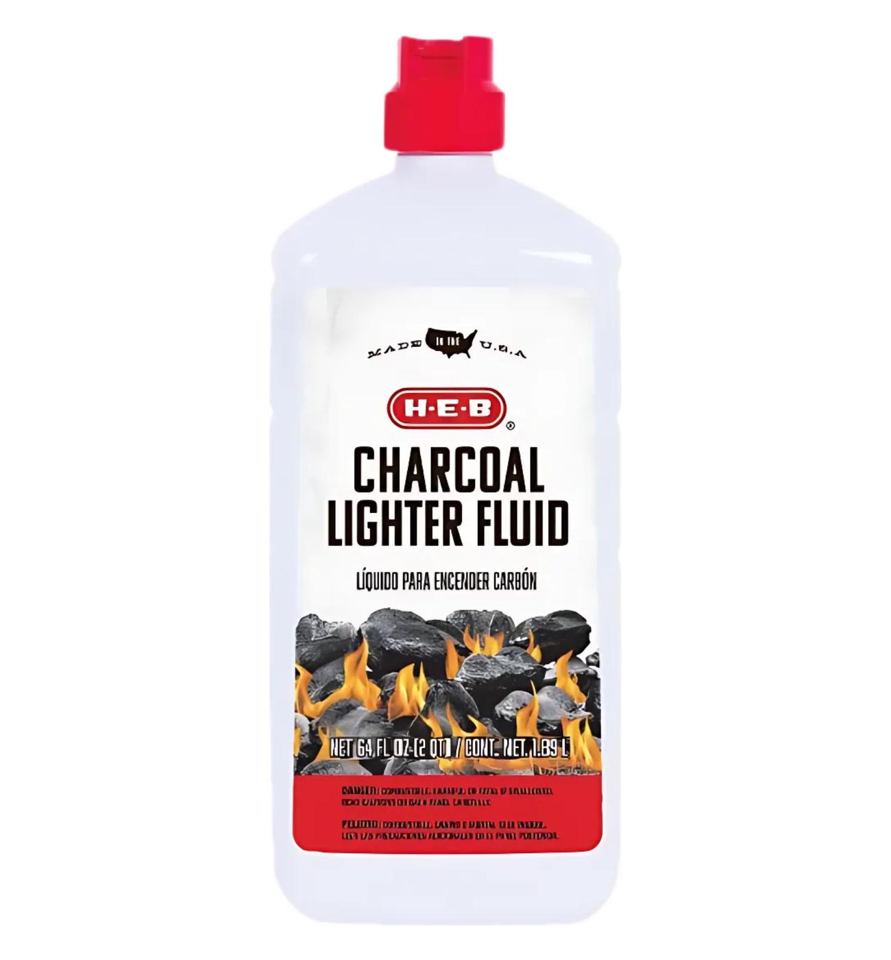 H-E-B Odorless Charcoal Lighter Fluid; image 1 of 4