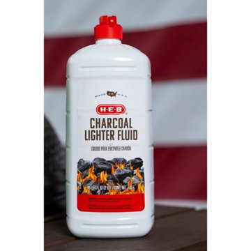 H-E-B Odorless Charcoal Lighter Fluid, 64 oz