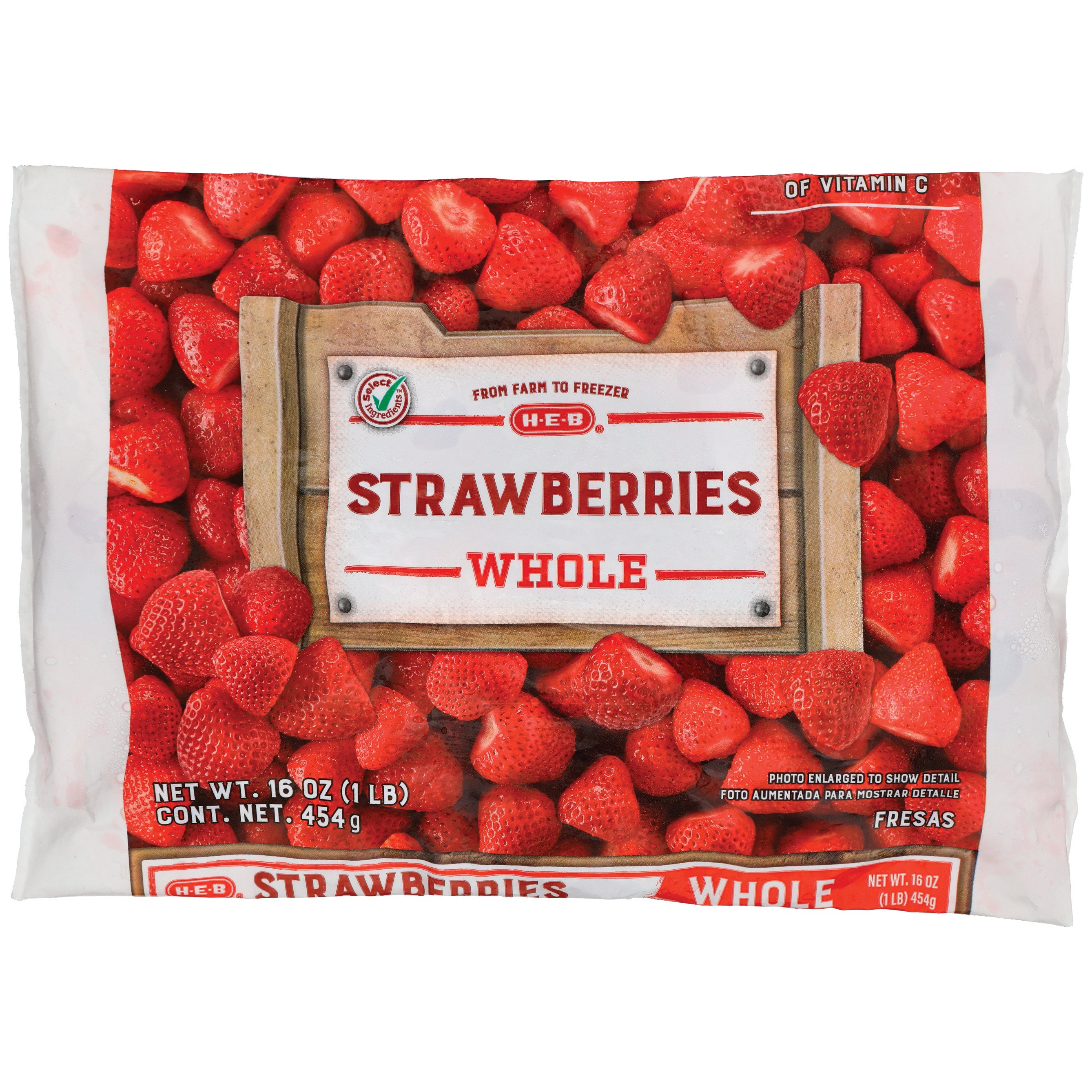 H E B Frozen Whole Strawberries Shop Berries And Cherries At H E B 