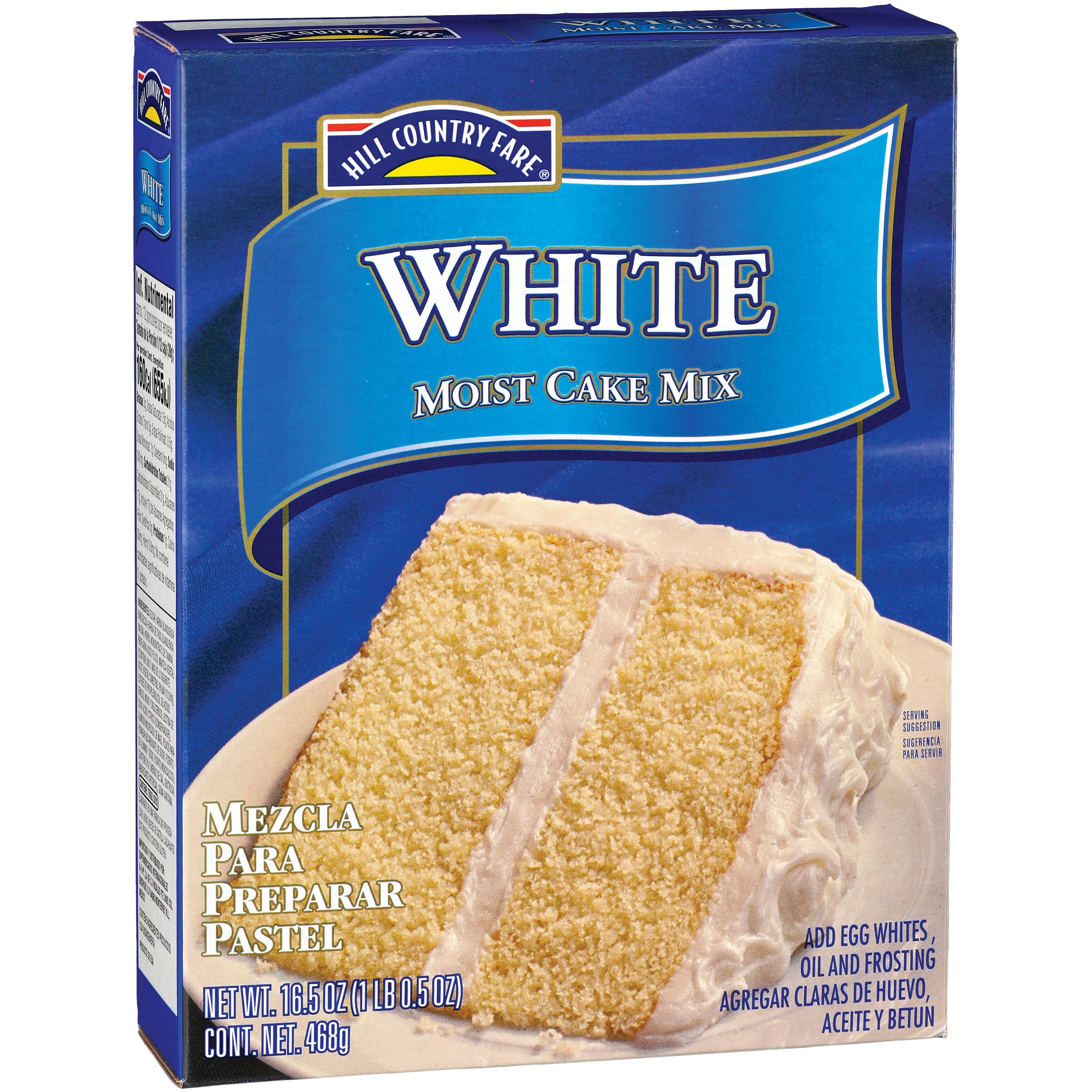 Hill Country Fare White Moist Cake Mix - Shop Baking Mixes at H-E-B