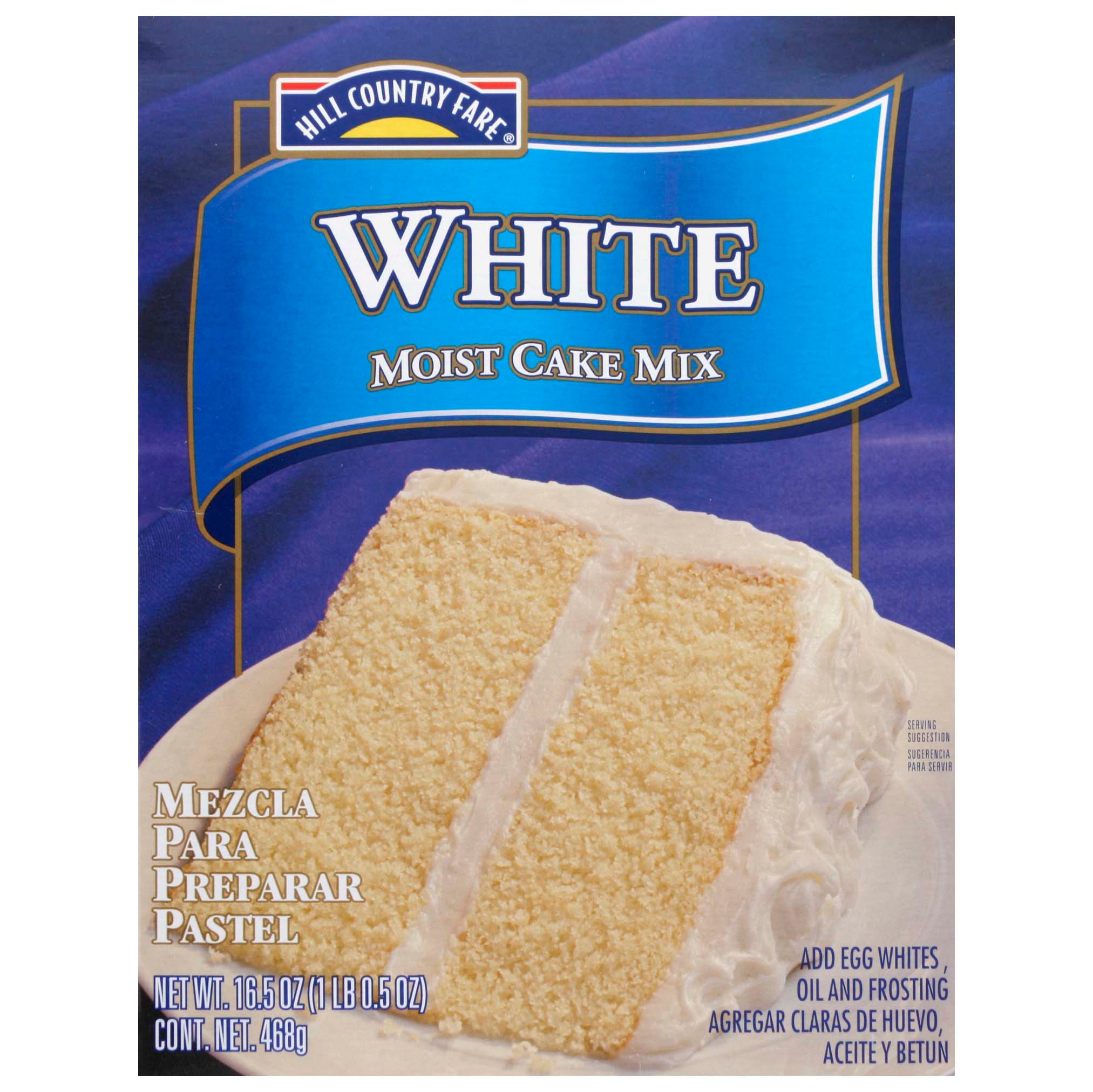 Hill Country Fare White Moist Cake Mix - Shop Baking Mixes at H-E-B