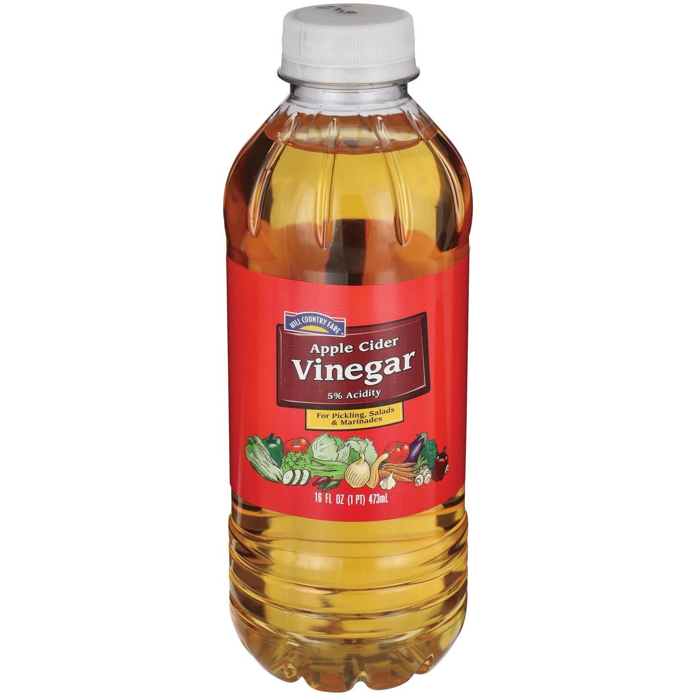 Hill Country Fare Apple Cider Vinegar; image 1 of 2