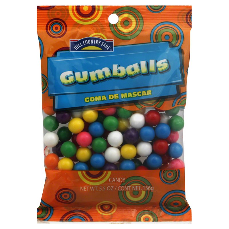 Hill Country Fare Gumballs - Shop Snacks & Candy at H-E-B