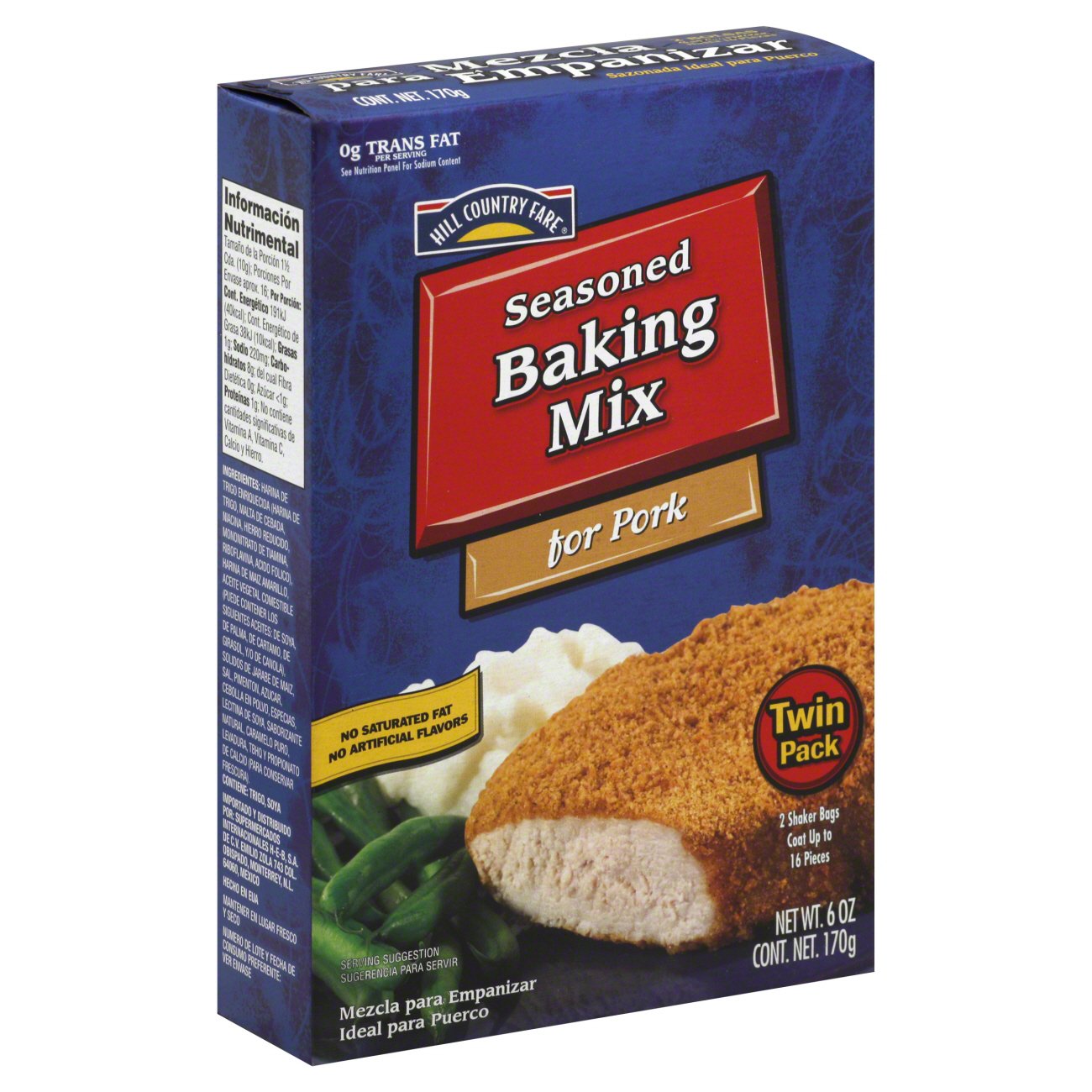 Hill Country Fare Seasoned Baking Mix for Pork Twin Pack Shop Breading & crumbs at HEB