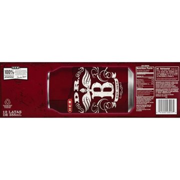 H-E-B Dr. B Soda 12 pk Cans, 12 oz