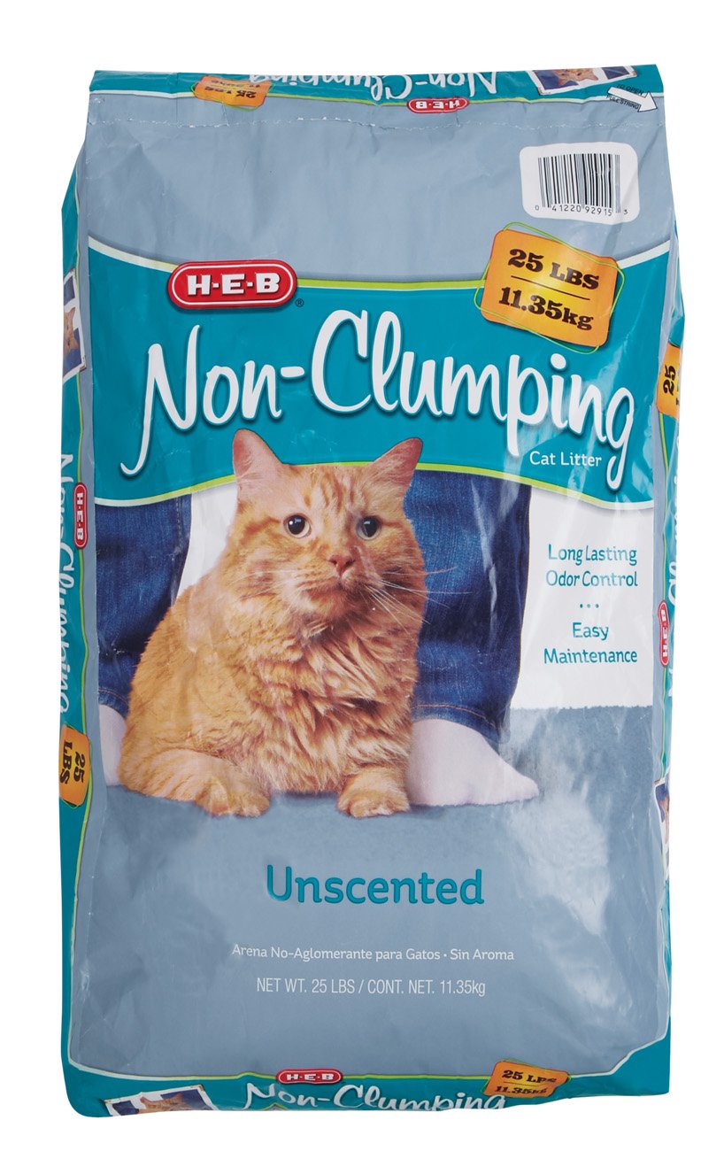 HEB NonClumping Unscented Cat Litter Shop Litter & Litter Boxes at