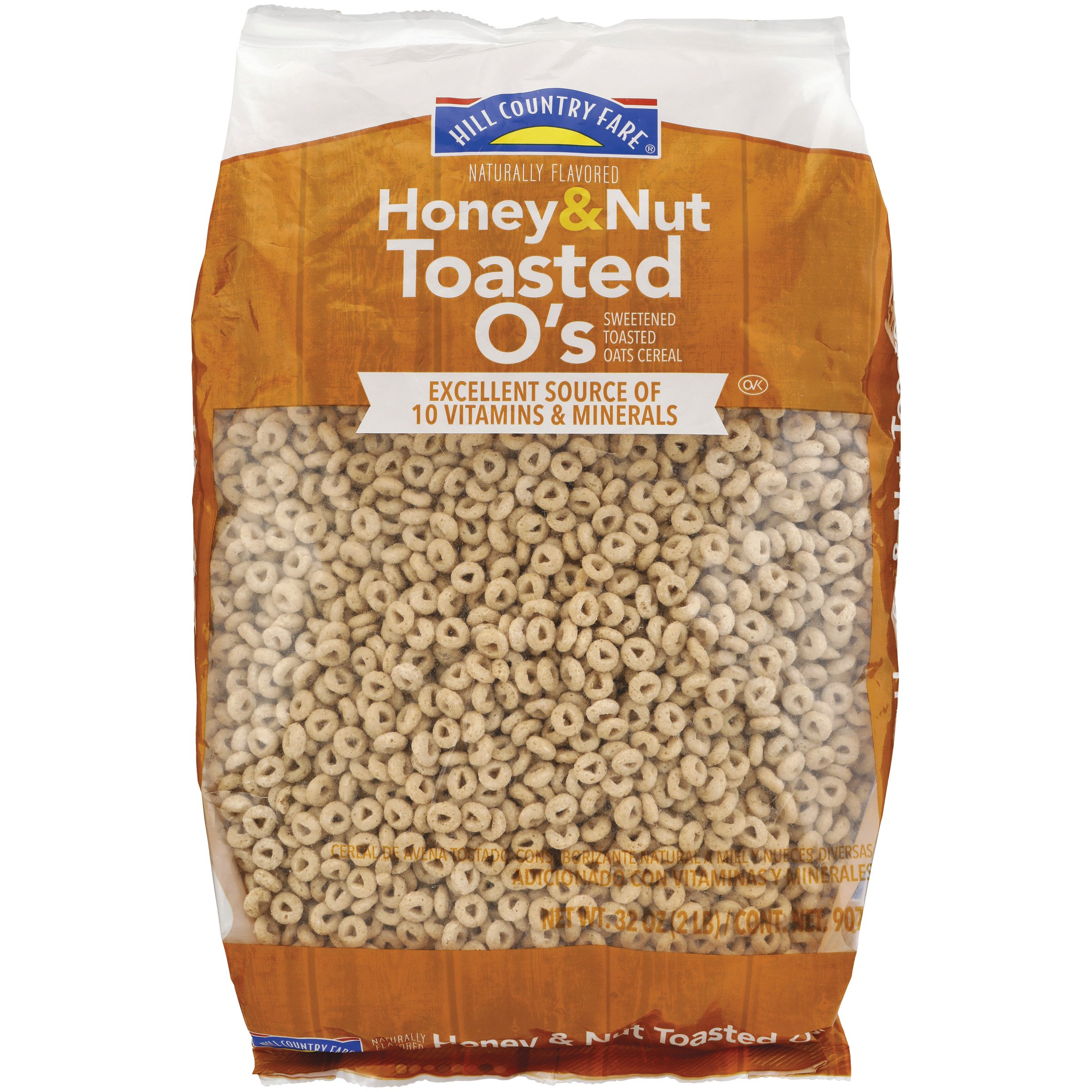 Hospitality Toasted Oats Cereal, 18.2 oz 