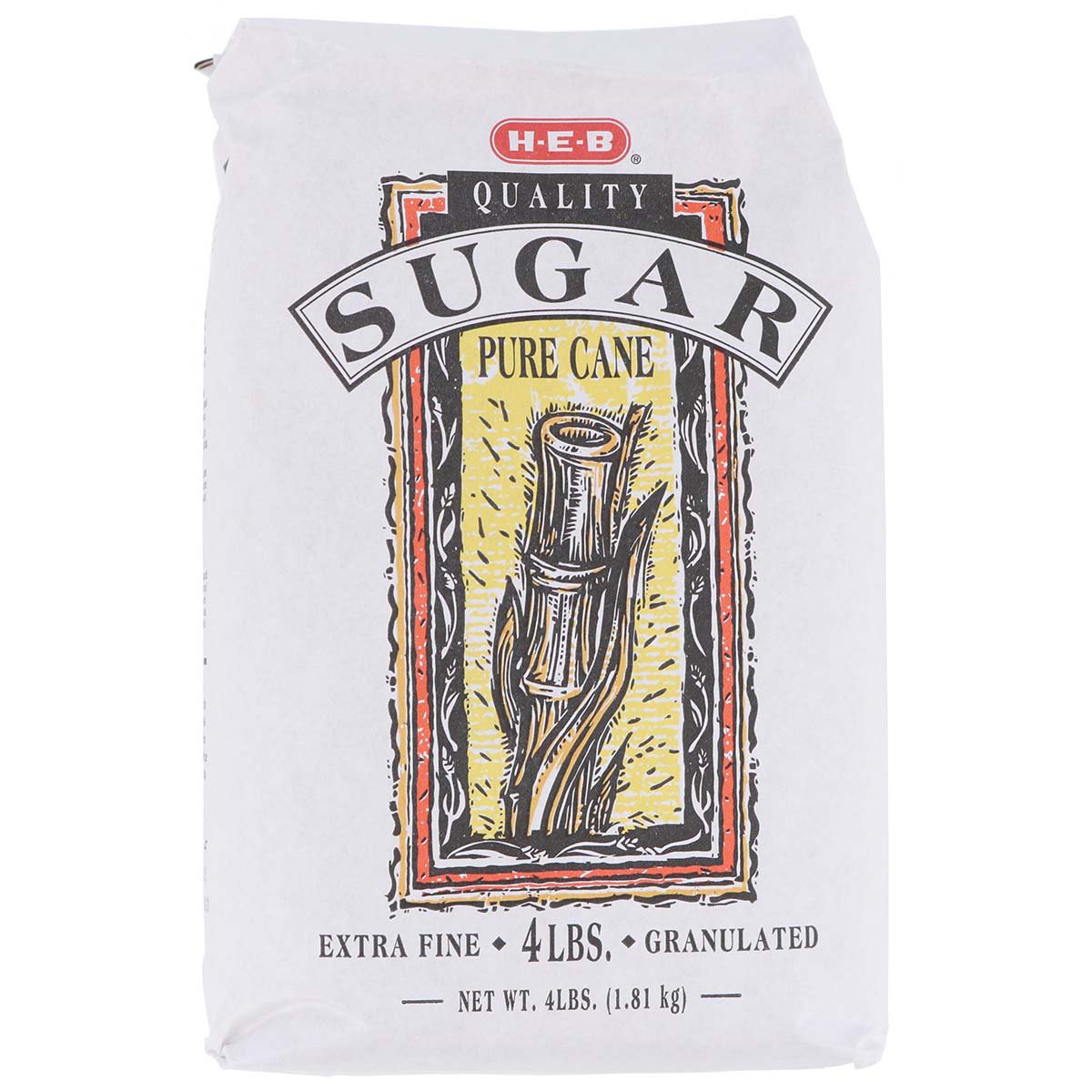 HEB Pure Cane Extra Fine Granulated Sugar Shop Sugar at HEB