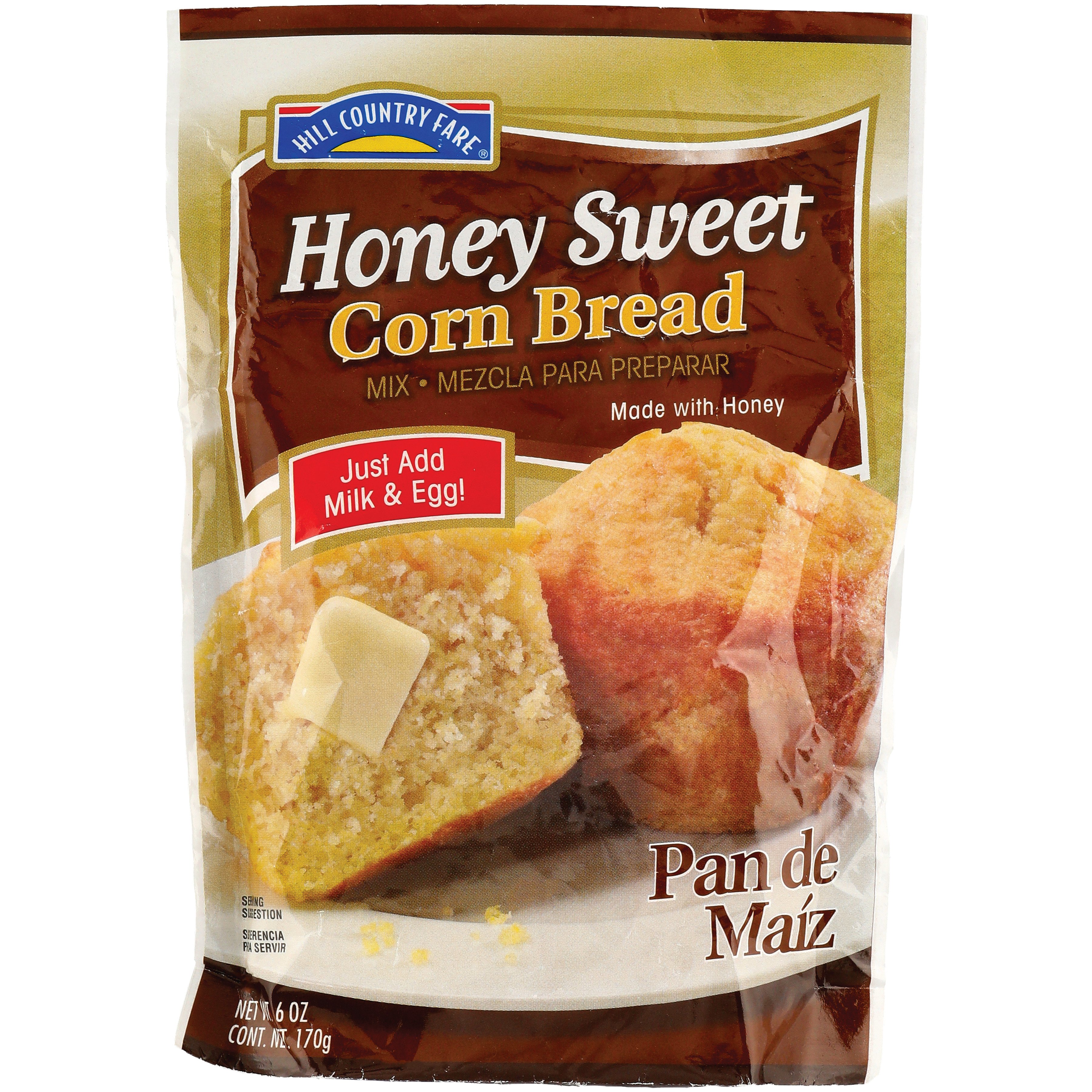 Hill Country Fare Honey Sweet Corn Bread Mix