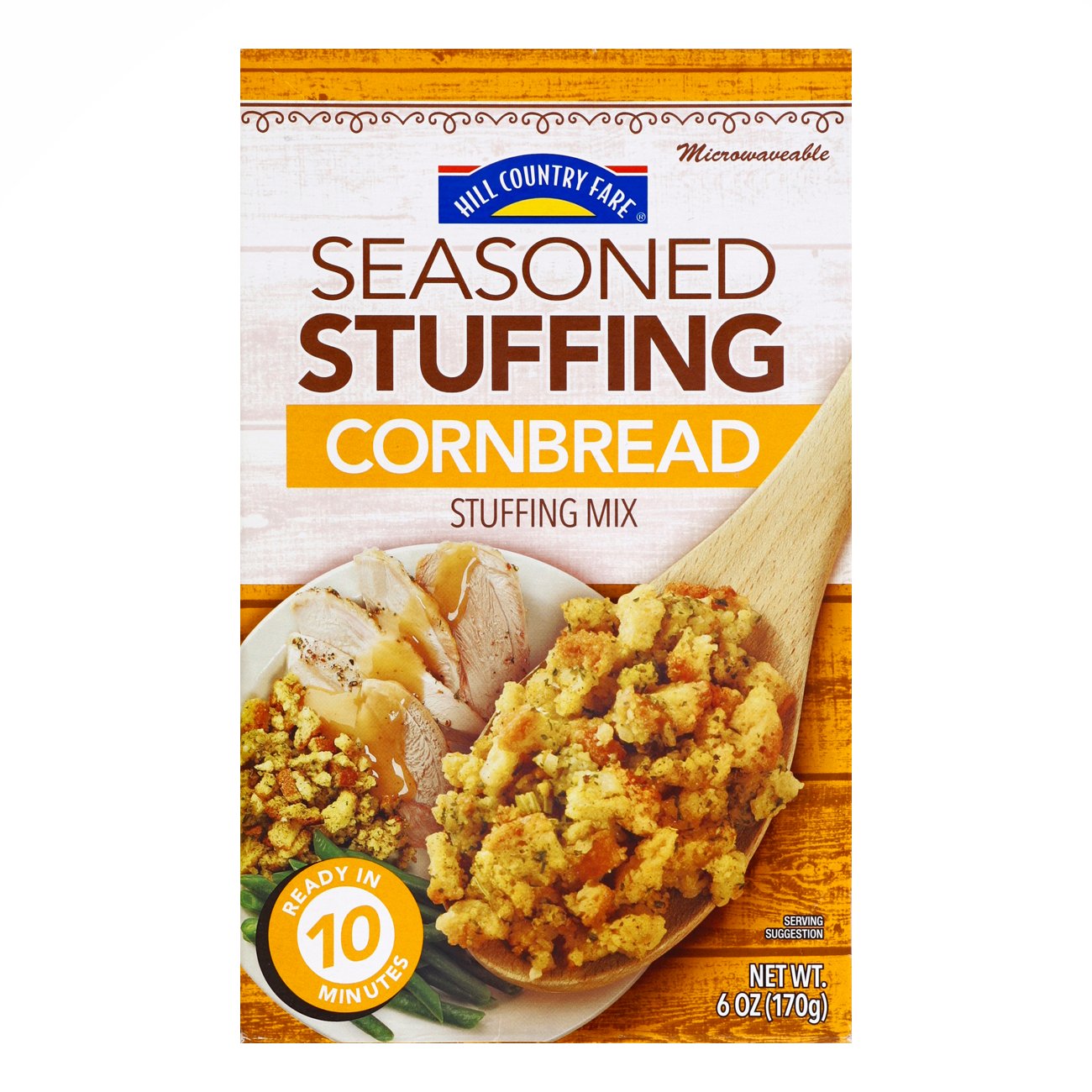 Hill Country Fare Seasoned Stuffing Cornbread Stuffing Mix ...