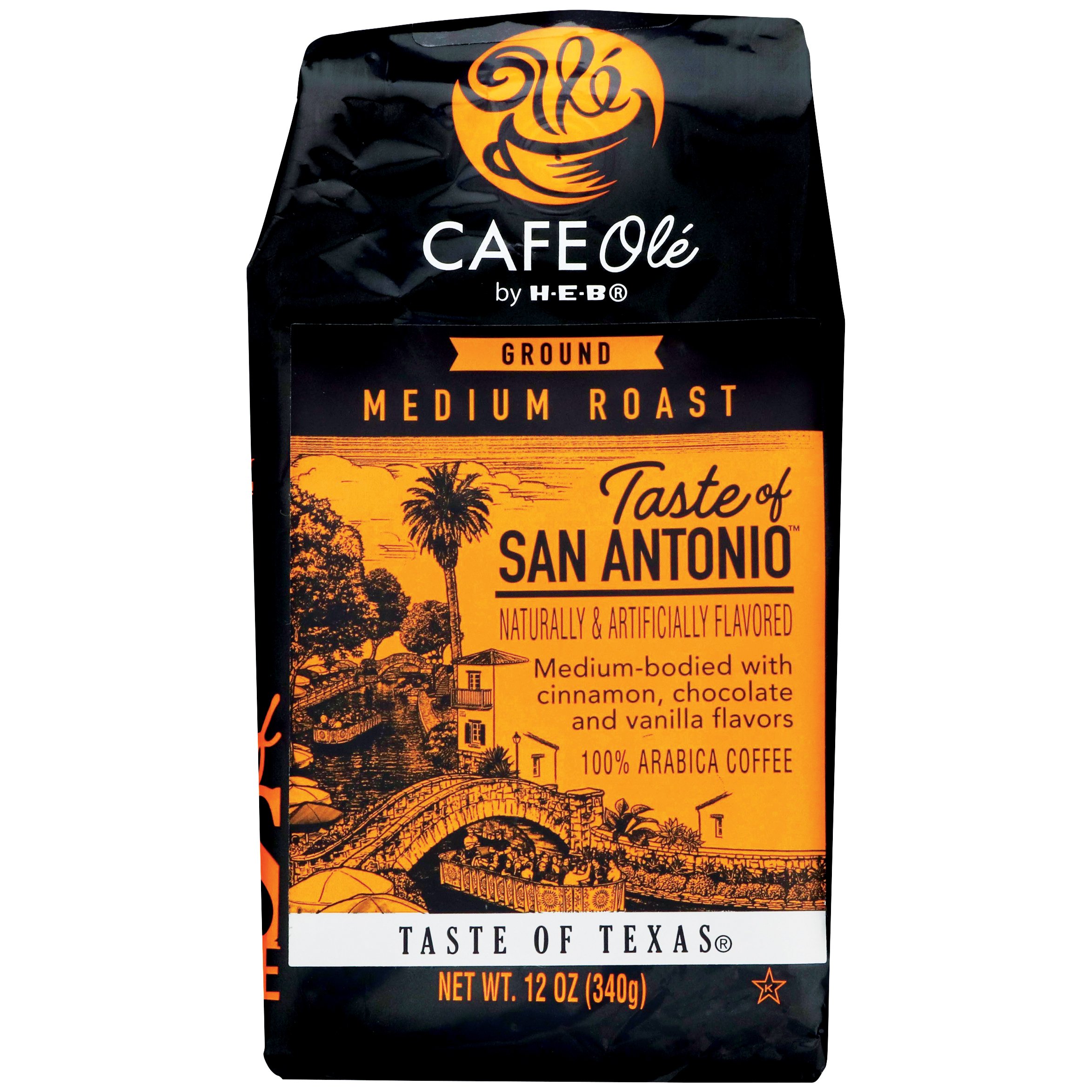 Cafe Ole By H E B Taste Of San Antonio Medium Roast Ground Coffee Shop Coffee At H E B