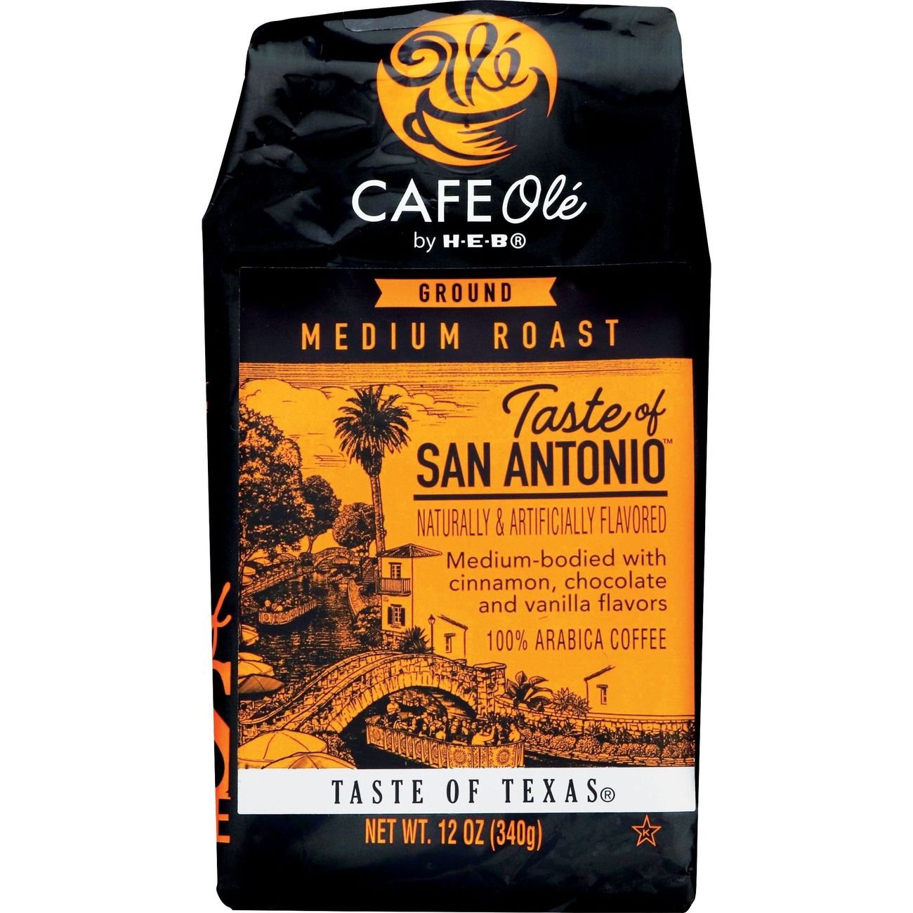 CAFE Olé by HEB Medium Roast Taste of San Antonio Ground Coffee