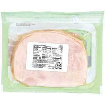 H-E-B Thick-Sliced Oven-Roasted Turkey Breast Lunch Meat, 8 oz