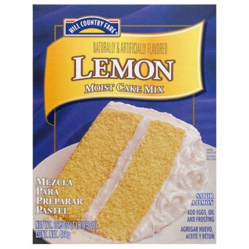 Hill Country Fare Moist Lemon Cake Mix
