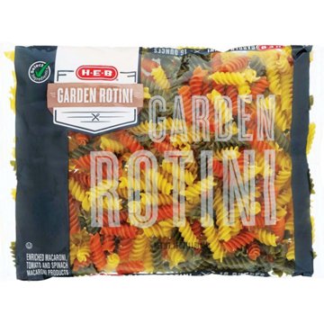 H-E-B Garden Rotini Pasta Noodles