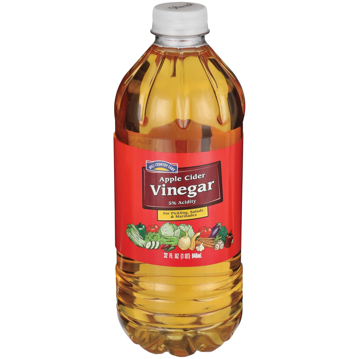 Hill Country Fare Apple Cider Vinegar; image 1 of 2
