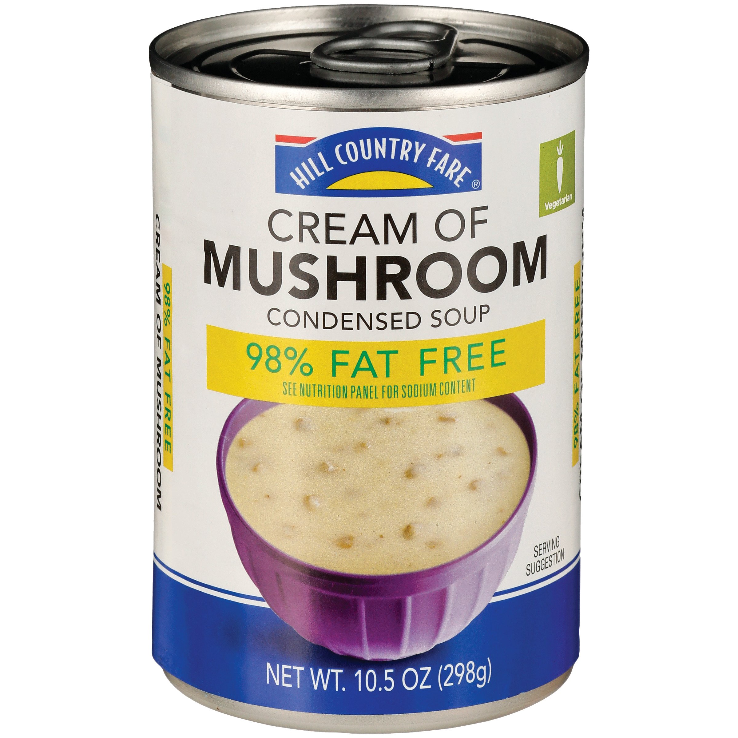 Hill Country Fare 98% Fat-Free Cream Of Mushroom Condensed Soup - Shop ...