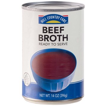 Hill Country Fare Beef Broth, 14 oz